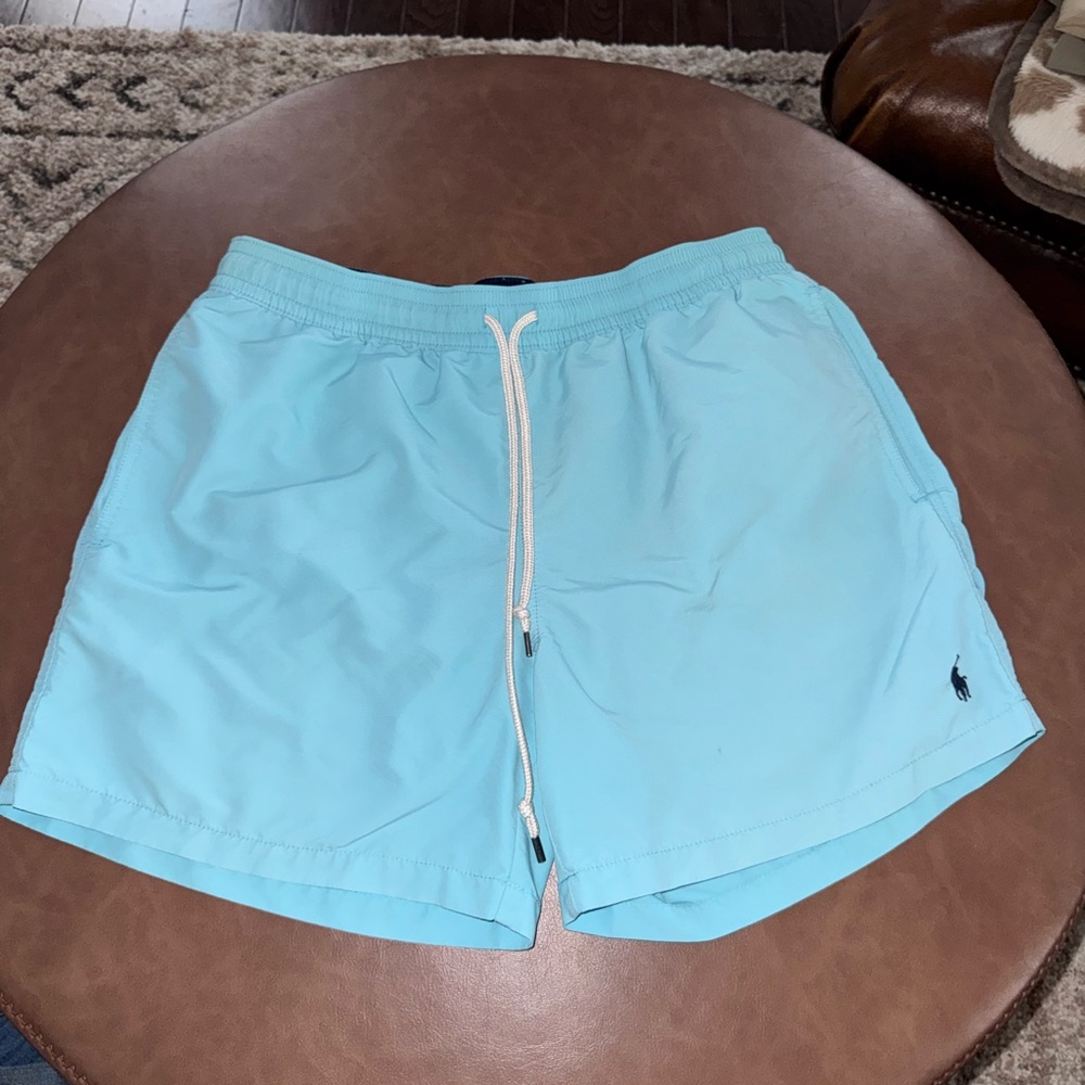 Polo Ralph Lauren Aqua Swim Trunks